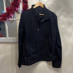 Men’s black windbreaker